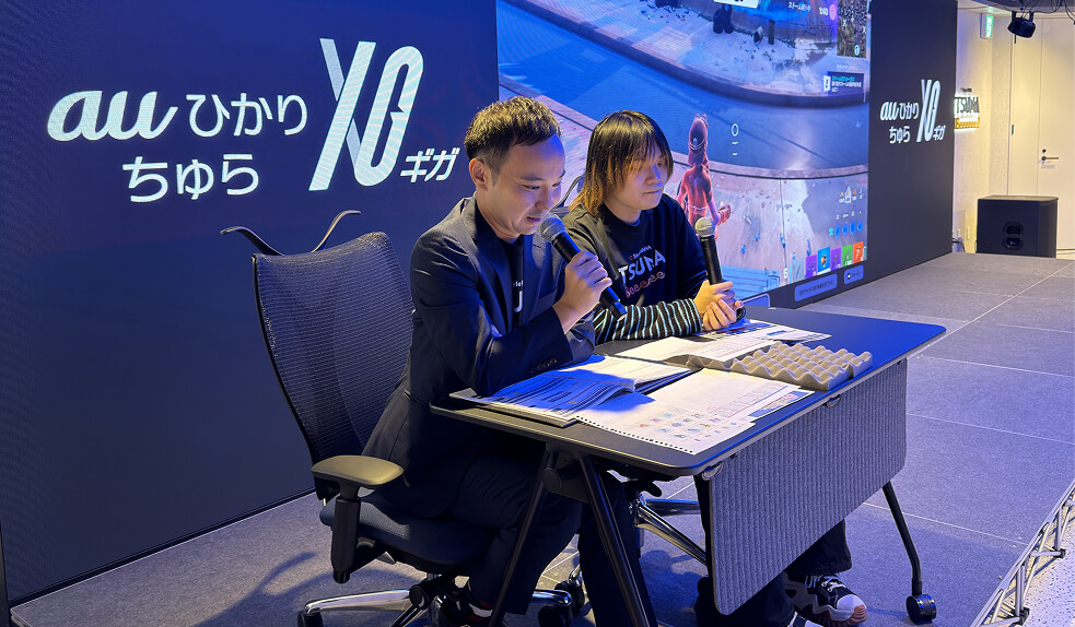 企業PRイベントの様子